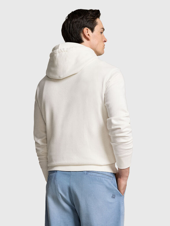 Sweatshirt with hood and print - 3