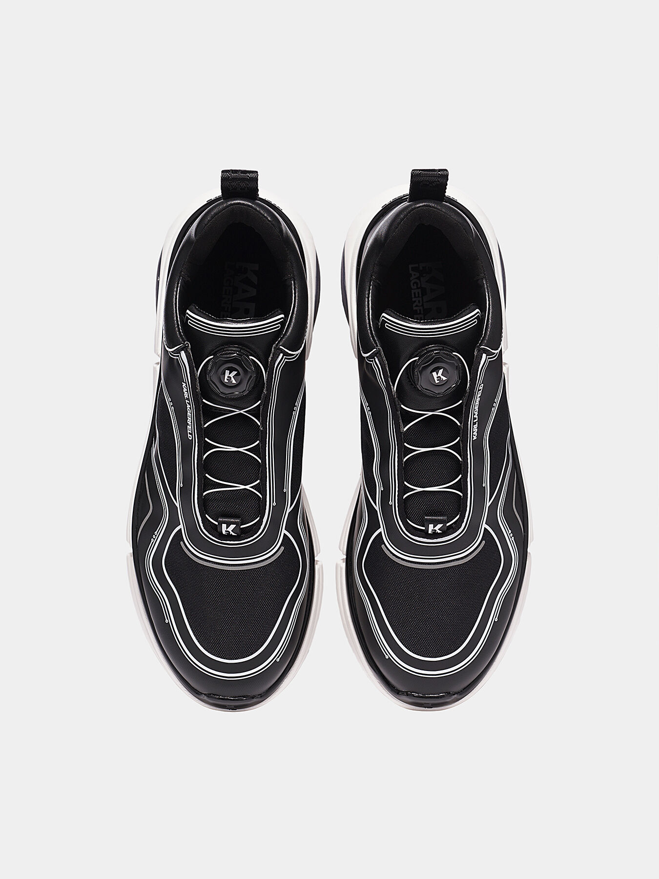 スニーカー KARL LAGERFELD Men Sneakers KL50151NERO Black Men's Sneakers | KARL LAGERFELD