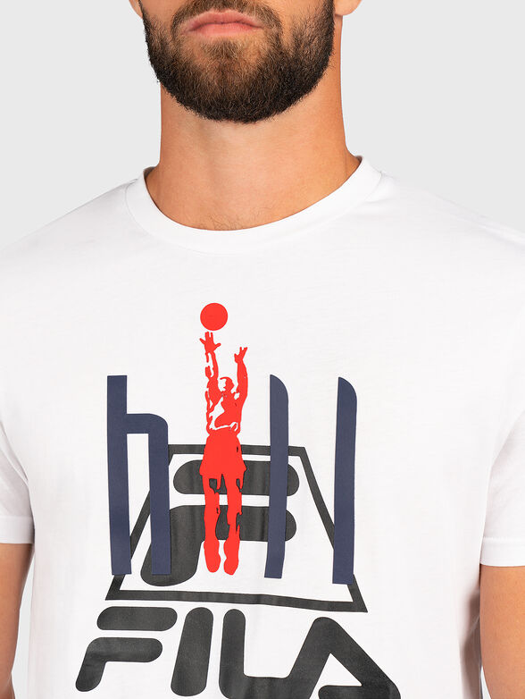 FICO black T-shirt with logo print - 3