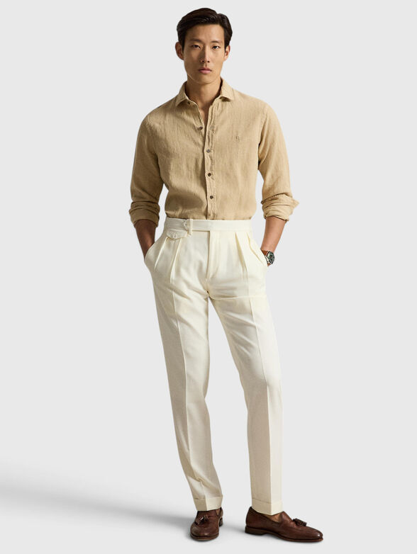 Logo embroidered shirt - 2