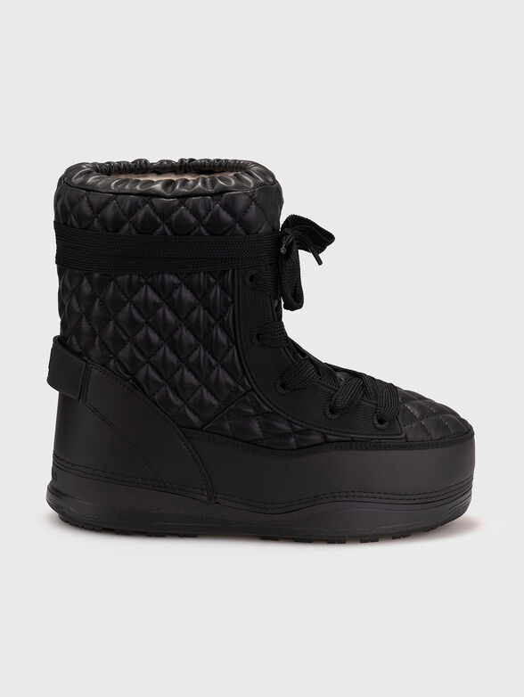 LA PLAGNE 18 leather apresque with quilted effect - 1