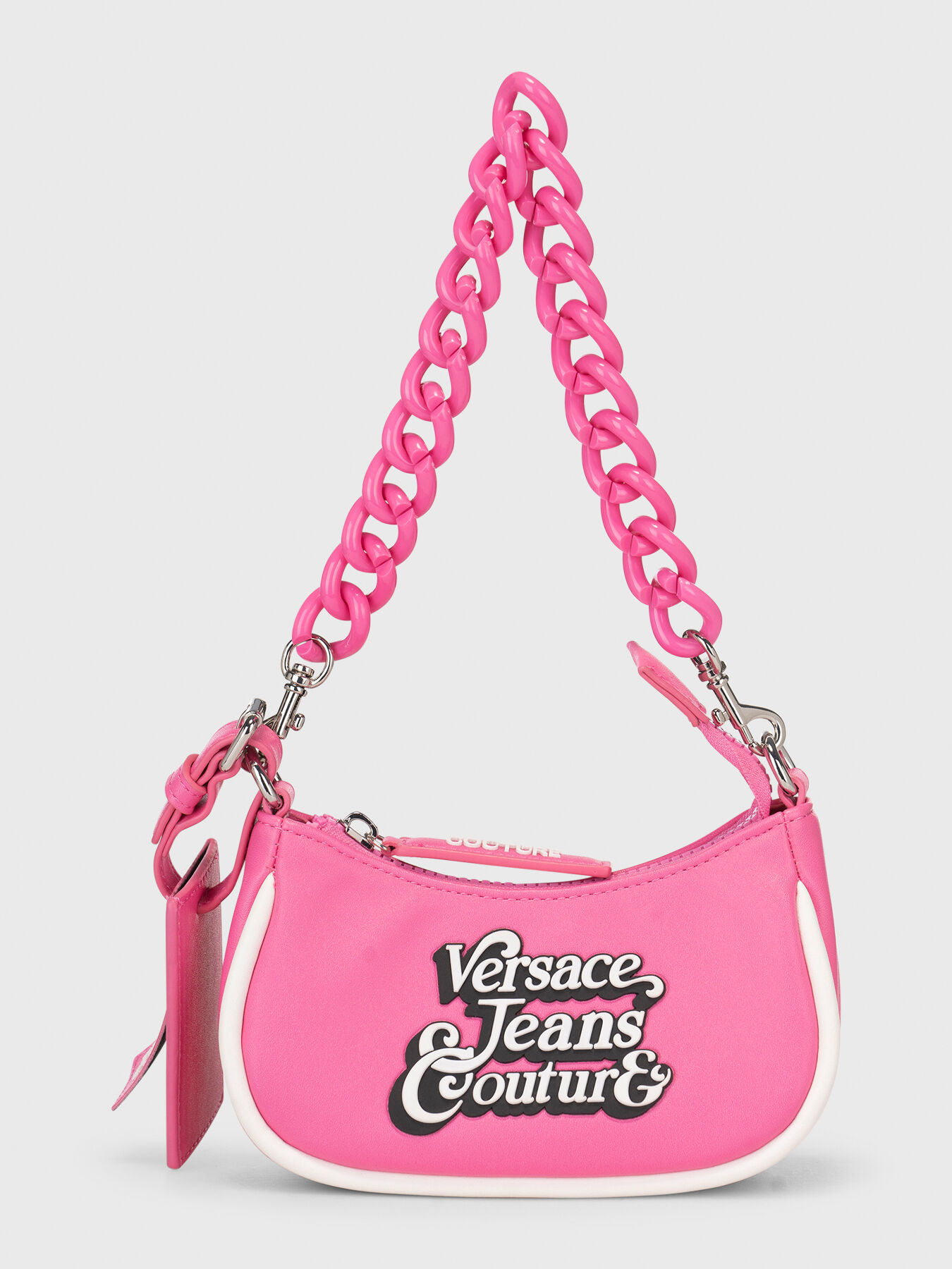 Logo-print bag in black brand VERSACE JEANS COUTURE