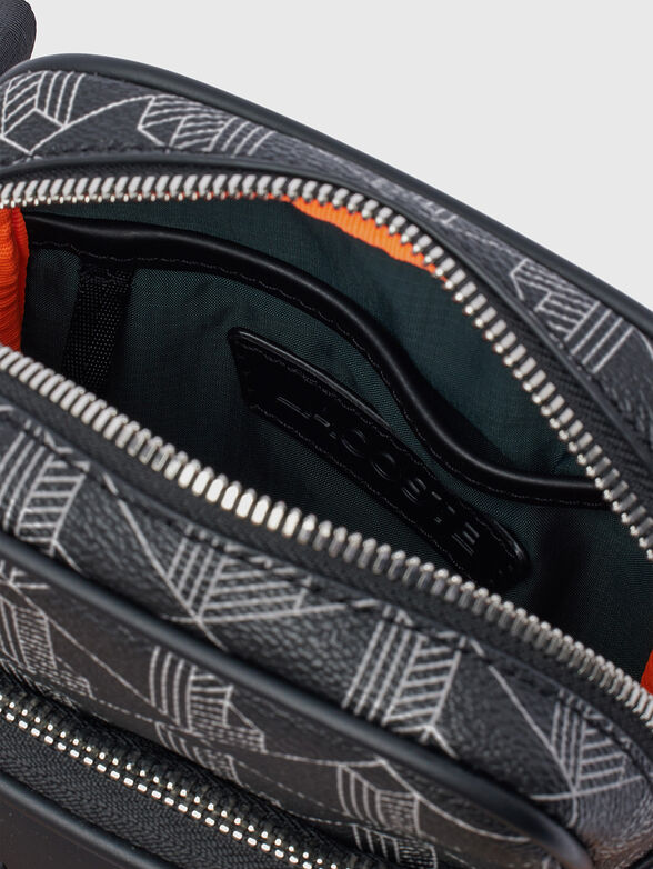 Crossbody bag with monogram logo - 6