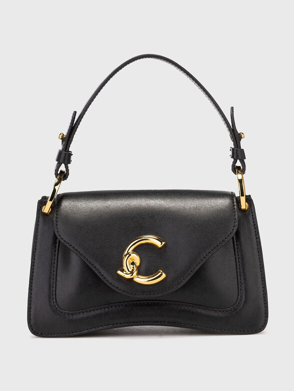 Small leather bag with gold details - 1