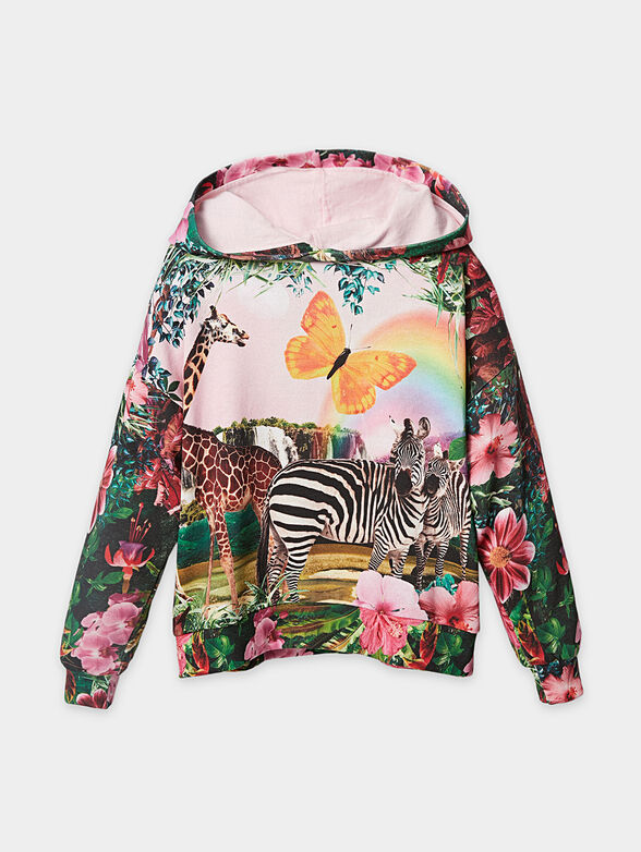 AGATA tropical sweatshirt - 2