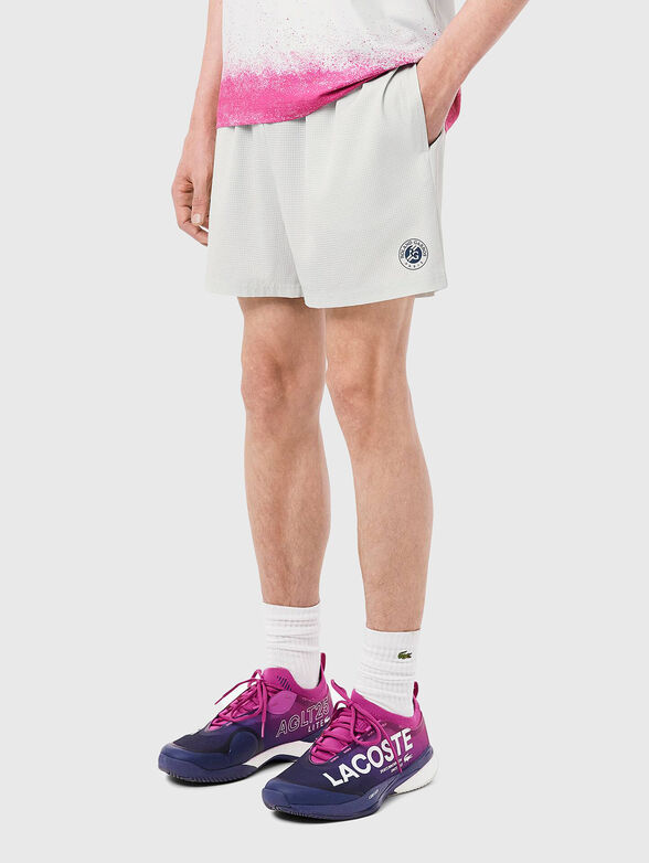 ROLAND-GARROS EDITION logo embroidery shorts - 1