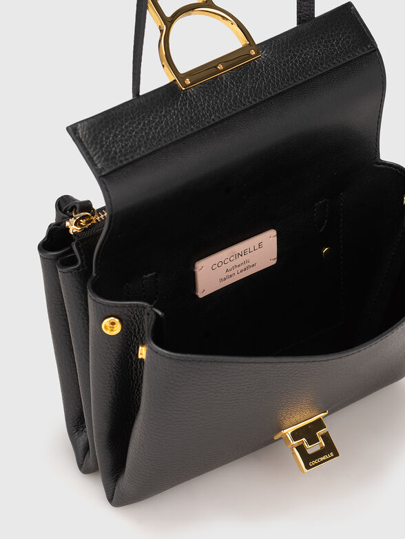 Leather bag with long strap - 6