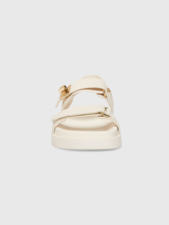 MONA beige sandals  - 4