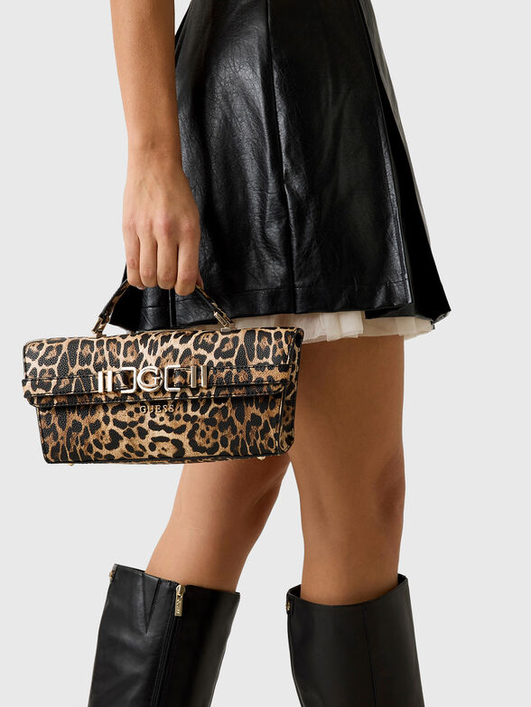 CIRENE bag with a flap and a long strap - 2