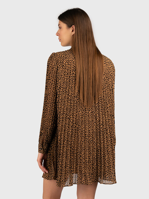 Mini dress with long sleeves - 2