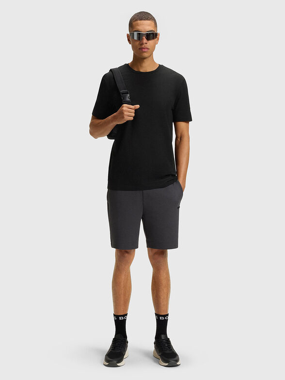 Cotton T-shirt with logo detail - 2