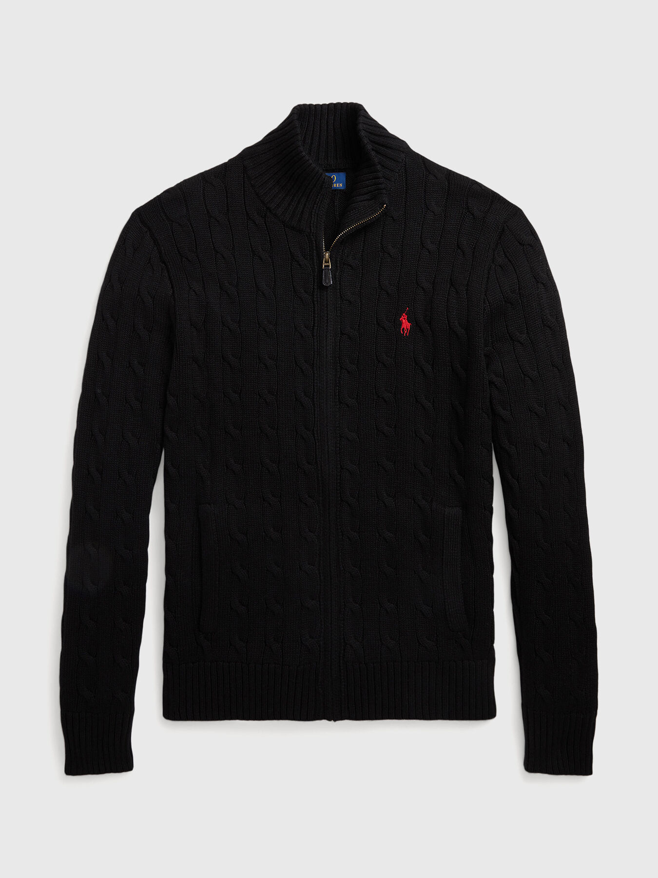 Zip cardigan in cotton brand POLO RALPH LAUREN — Globalbrandsstore