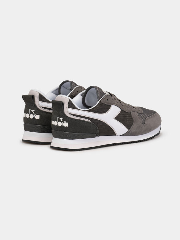 OLYMPIA black sports shoes - 3