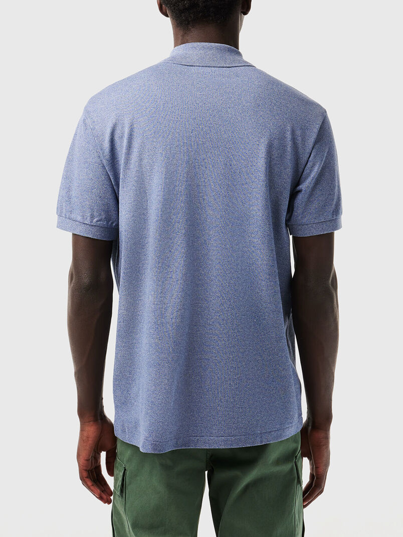 Polo-shirt L.12.12 with short sleeves in dark blue - 3
