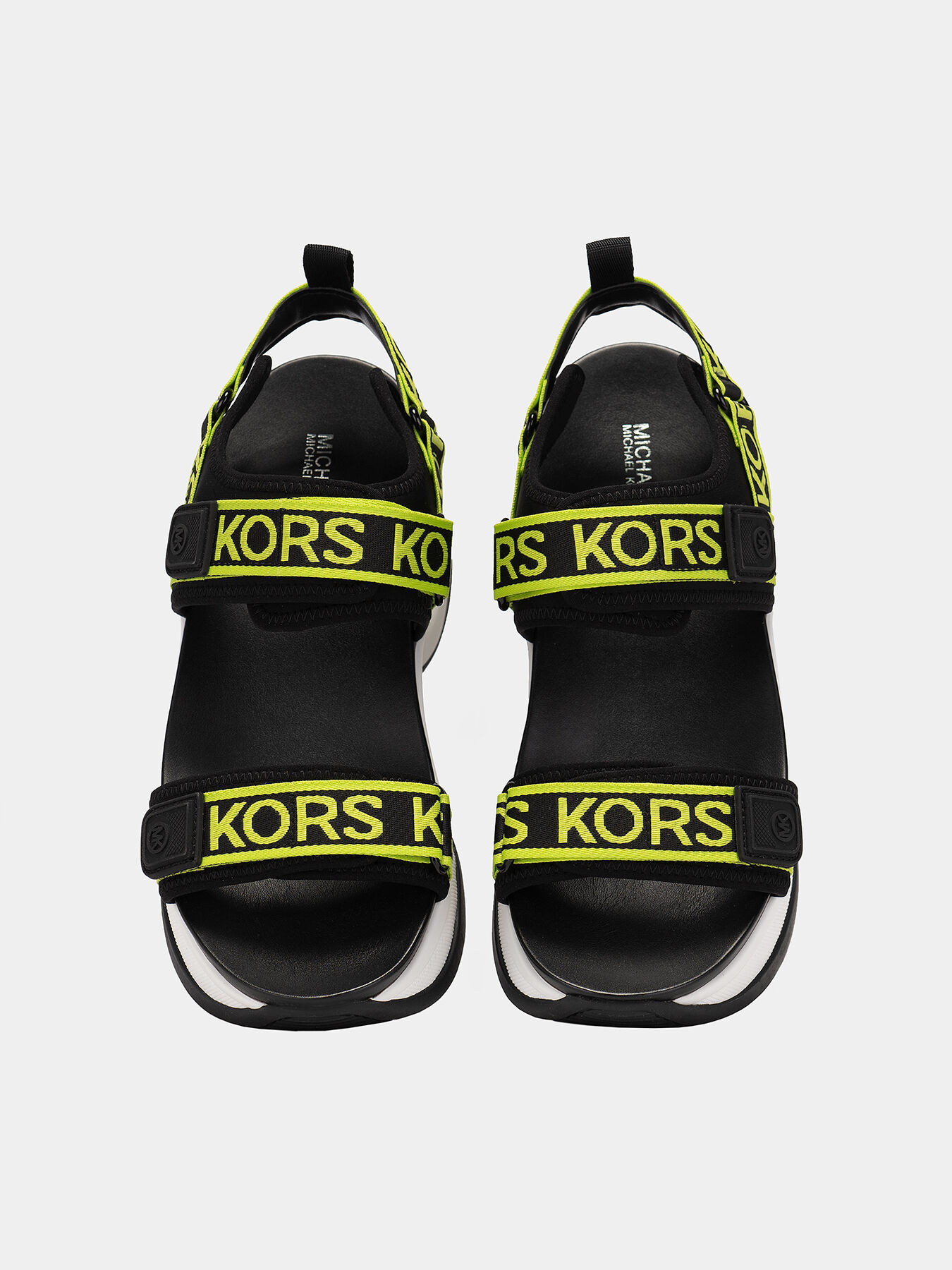 MAVERICK sandals with logo details brand MICHAEL KORS —  Globalbrandsstore.com/en