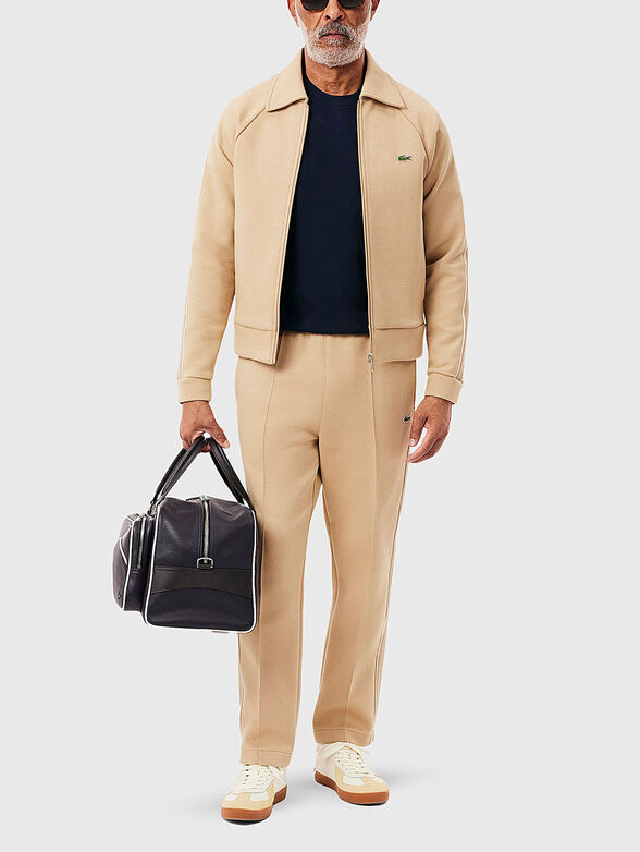 Cotton T-shirt with oval neckline - 2