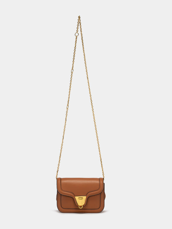 MARVIN TWIST black leather bag - 2