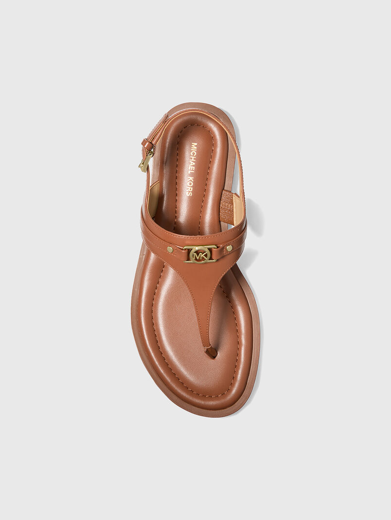 MANY Black leather sandals - 3