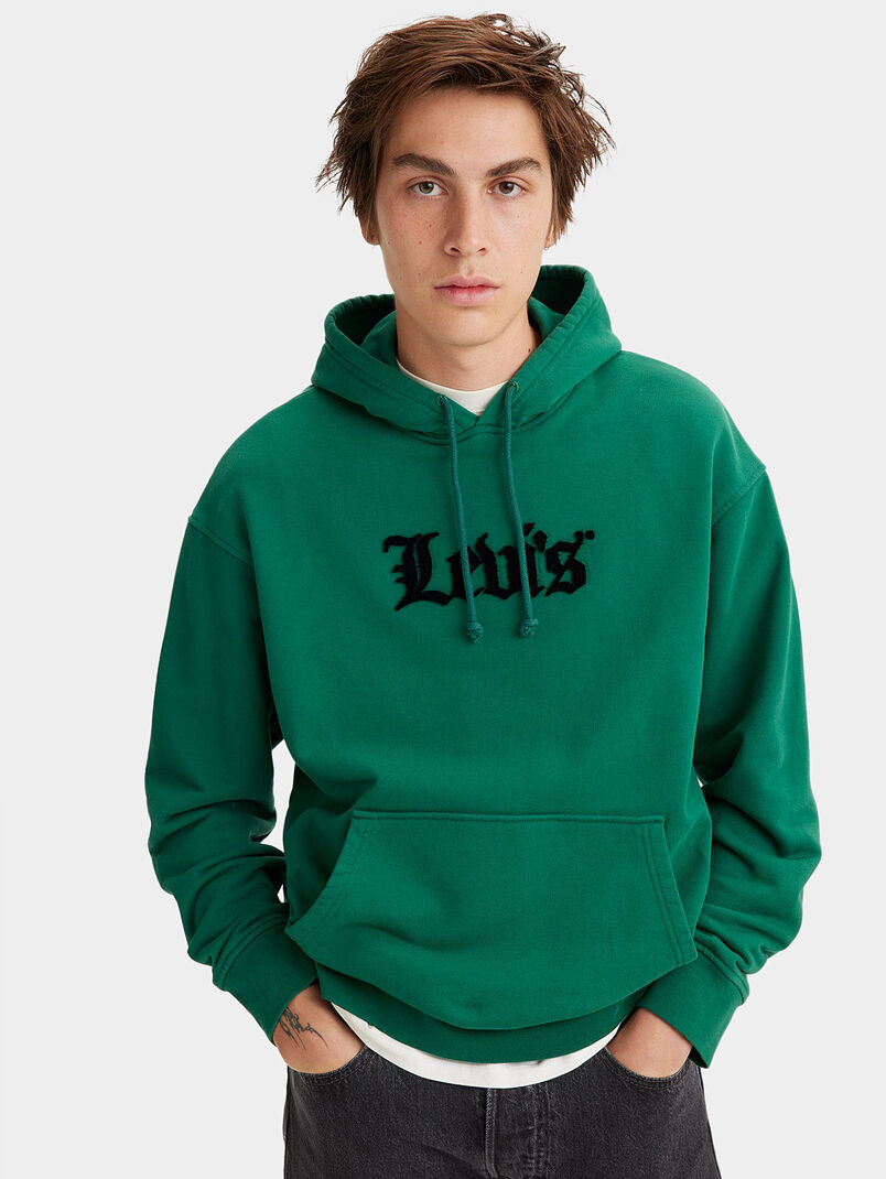 Levi’s® hooded sweatshirt with logo embroidery - 3