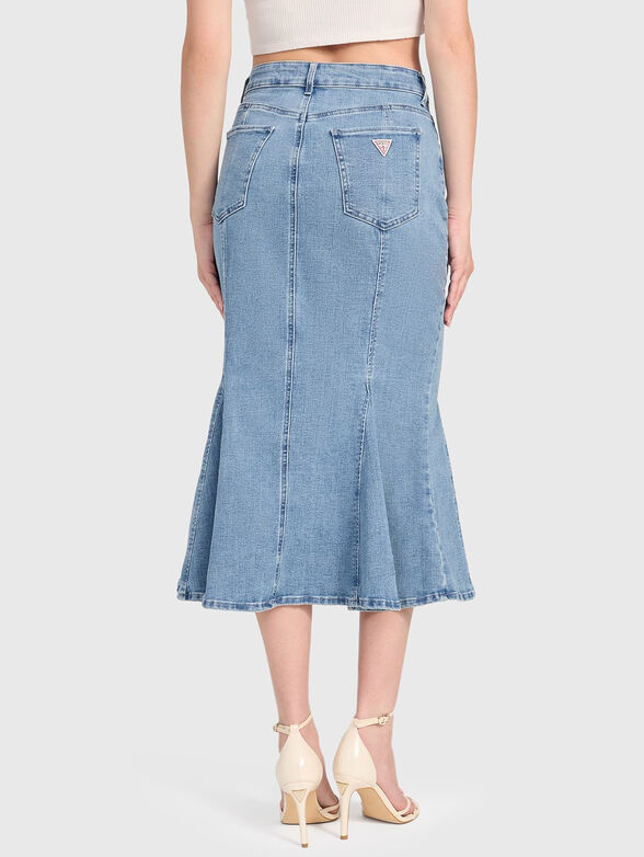 LIA midi denim skirt - 2