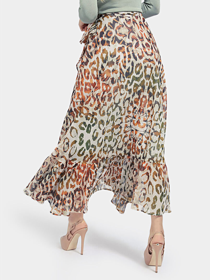 VERITY Skirt with animal print - 3