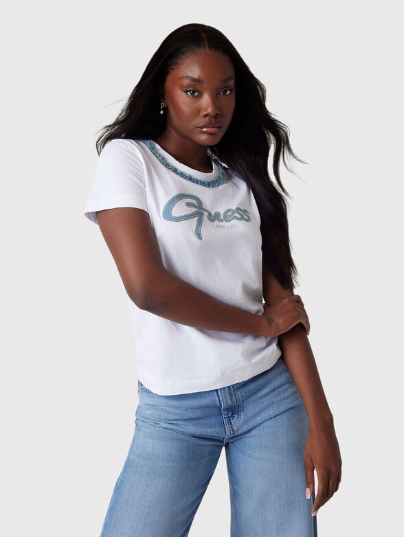 T-shirt with contrasting details - 1