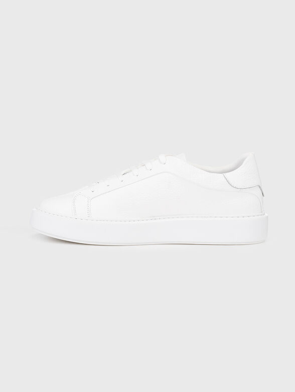ARTEM black leather sneakers - 4