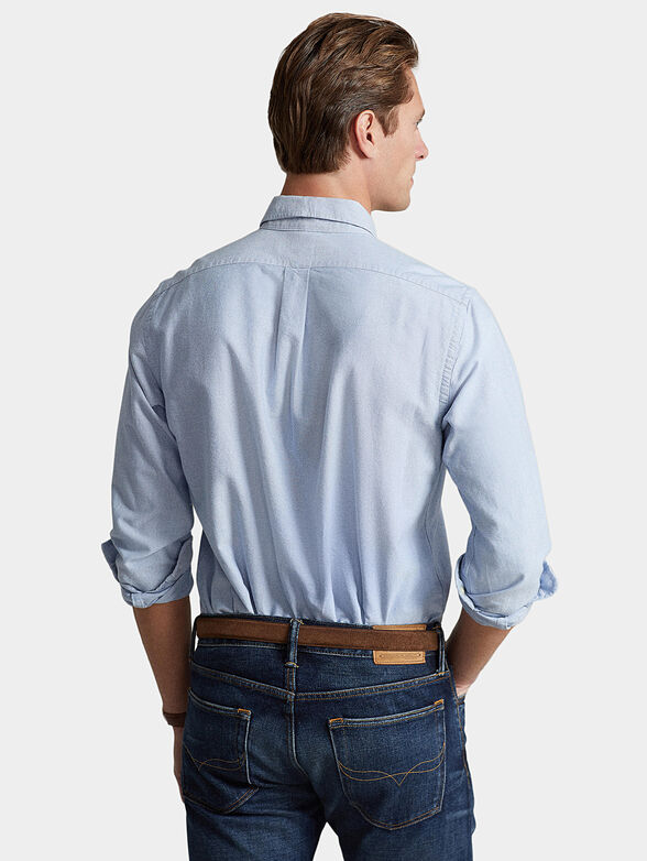Slim fit Oxford shirt with Pony logo - 3