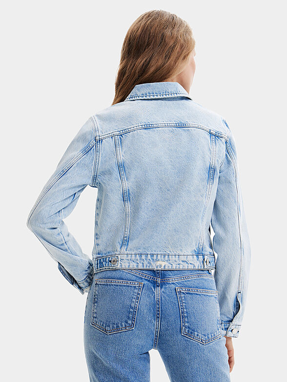 FERIHA blue denim jacket - 3