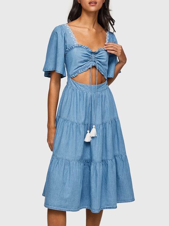 Рокля AITANA с изрязан акцент - 1