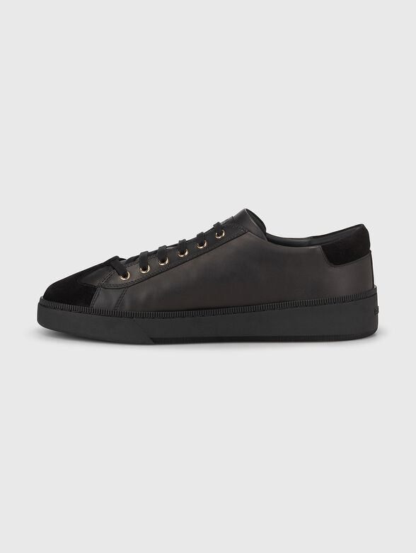 Leather sneakers - 3