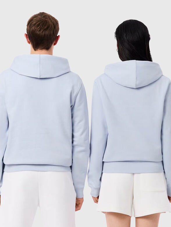 Unisex light blue sweatshirt - 3