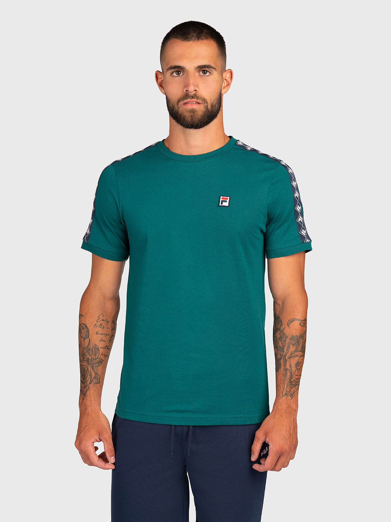 Fila logo tape t shirt 2025