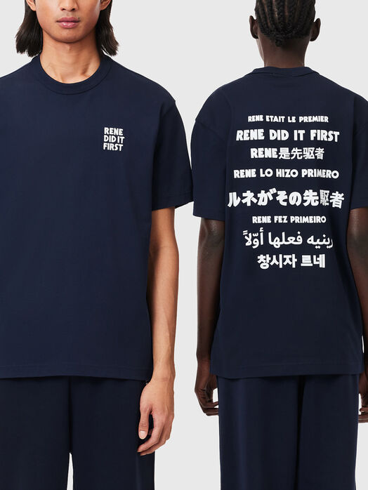 Unisex T-shirt with print on the back