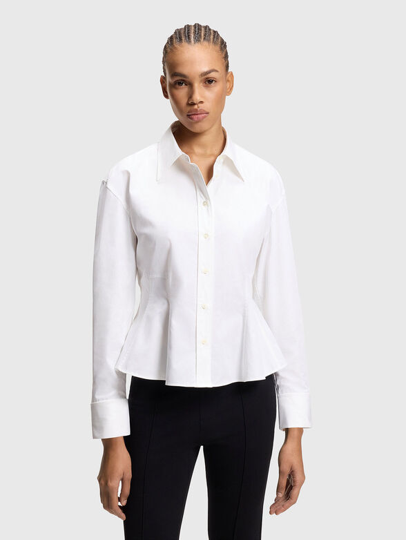 EMPEROR shirt with peplum - 1