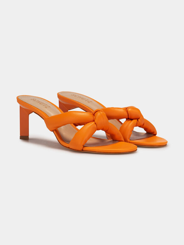 Black heeled sandals - 2