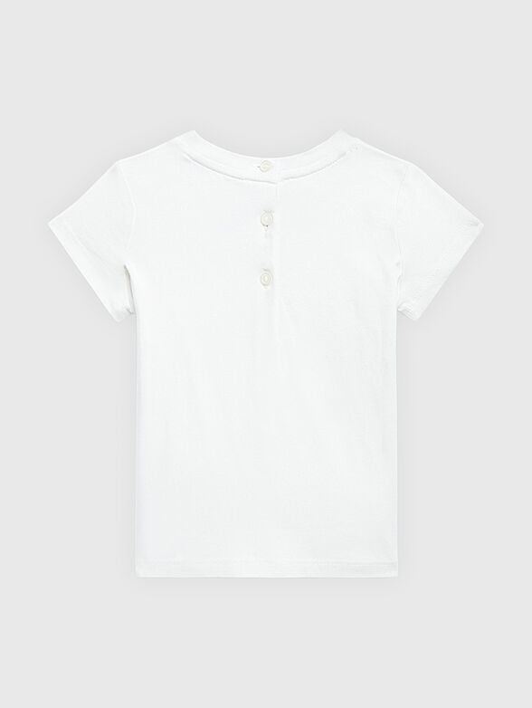 Cotton T-shirt with Polo Bear print - 2