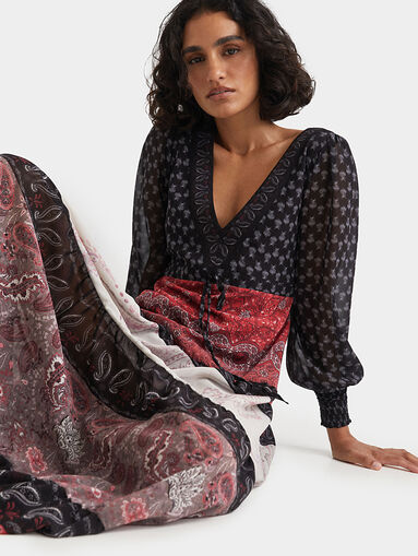 Bohemian long dress - 5