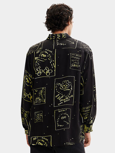 CAMILLO shirt with contrasting elements - 2