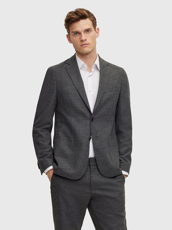 Тъмносиво сако  - 1