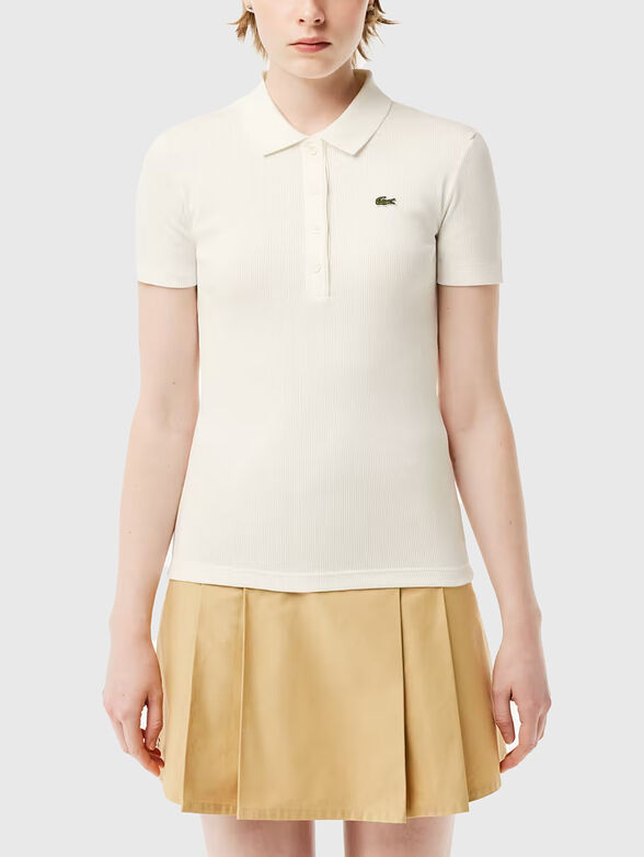 Slim-fit polo shirt in  black  - 1