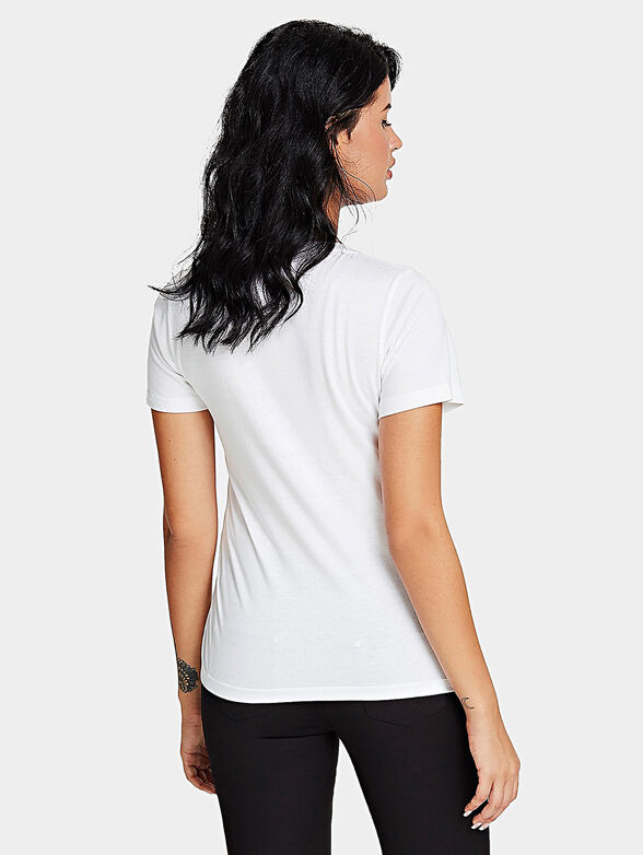 White cotton t-shirt - 2