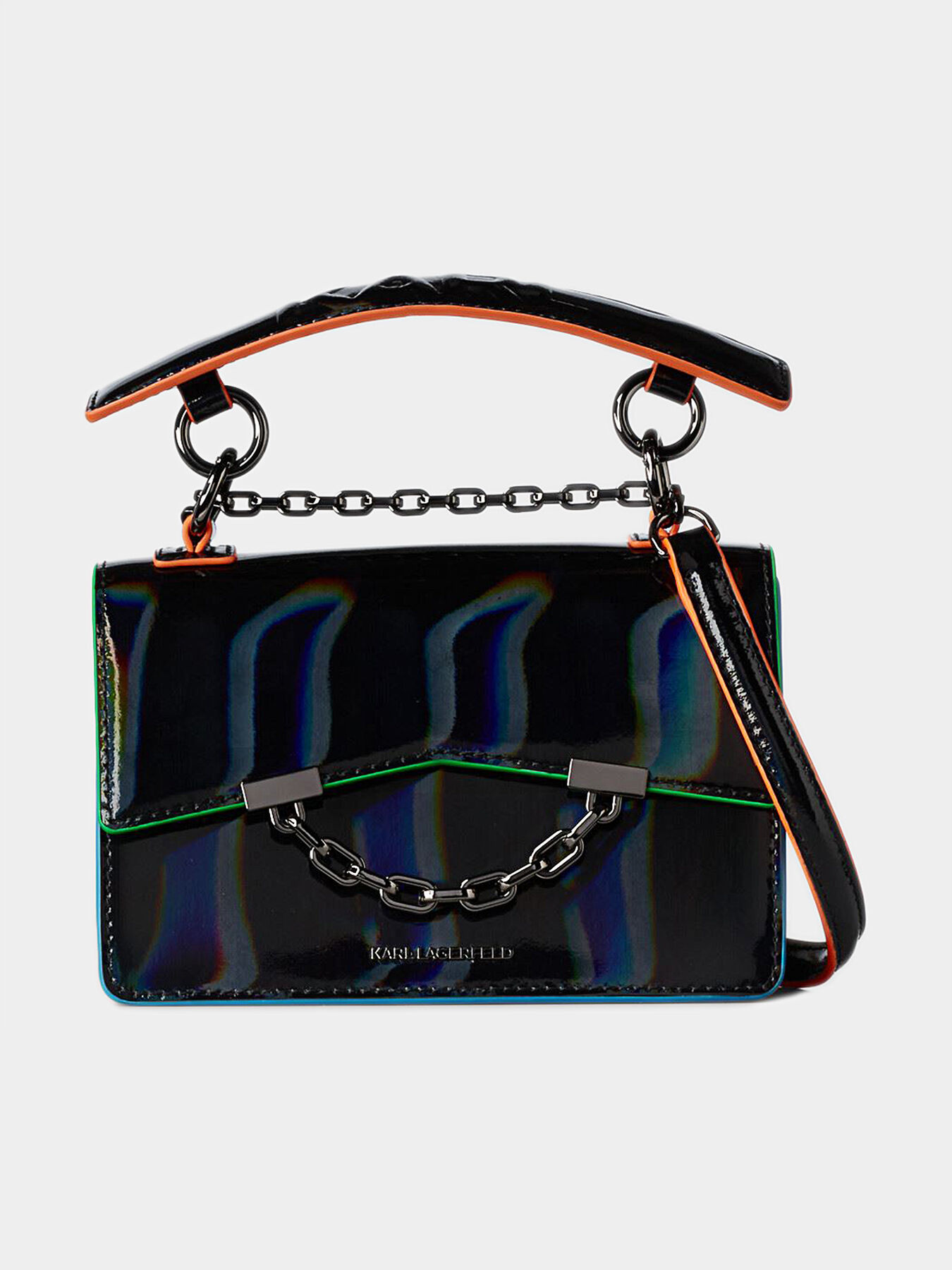 Iridescent mini bag clearance