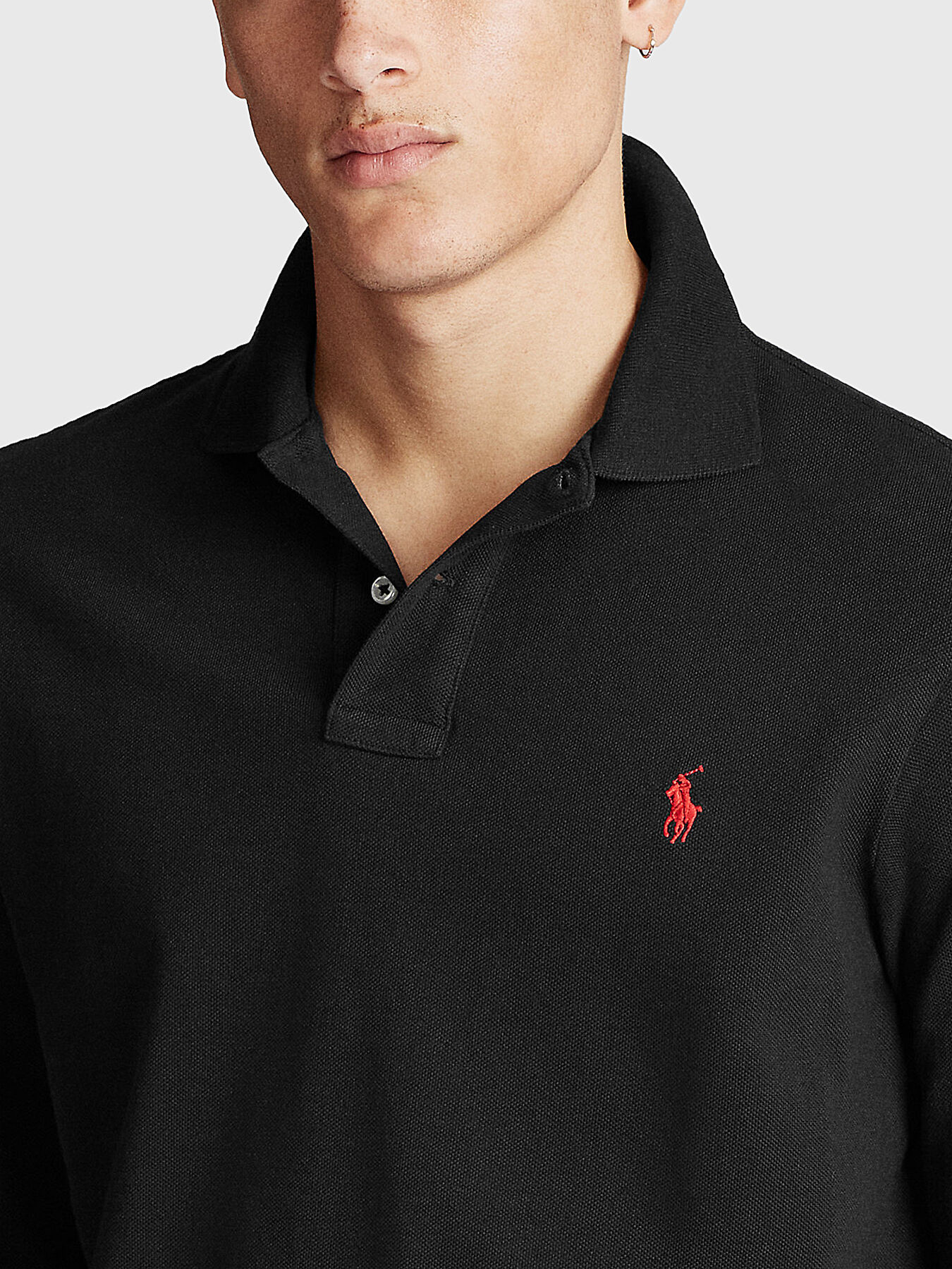 Ralph lauren black blouse best sale