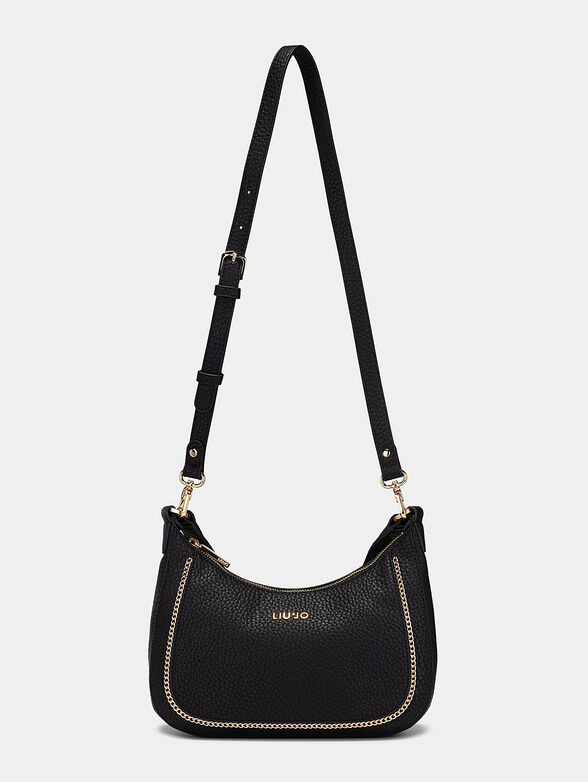 Handbag with gold chain details - 2