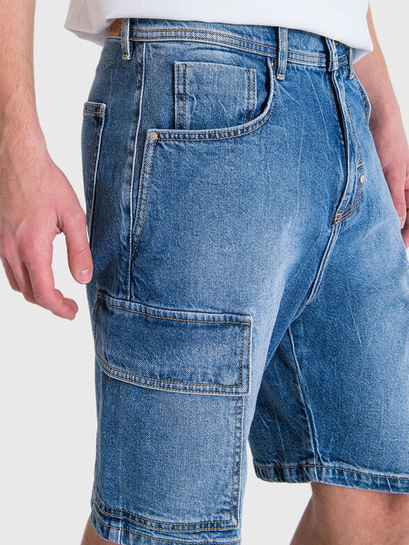 ADAM denim shorts - 4