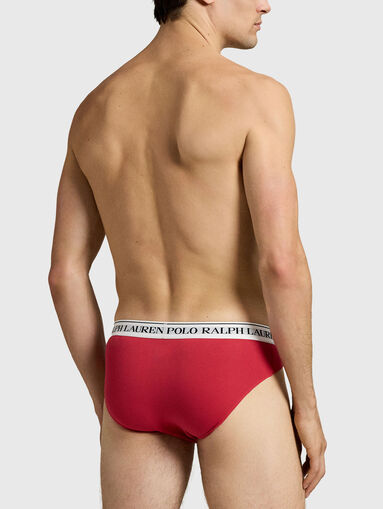Set of three pairs of cotton briefs - 3