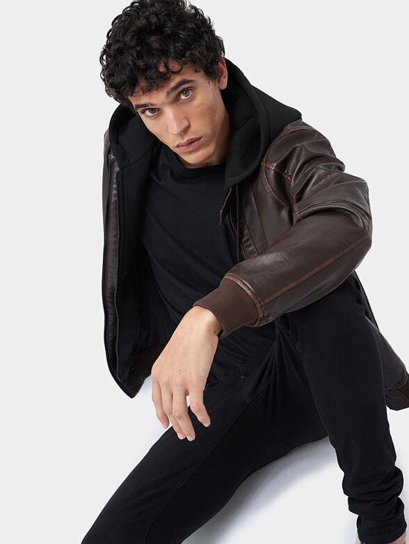 Brown jacket - 4