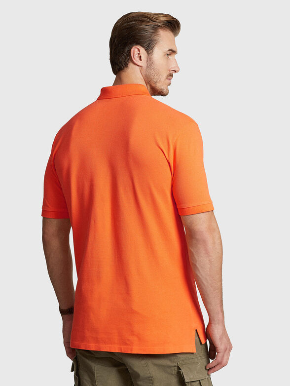 Polo-shirt in orange colour - 3