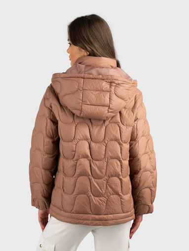 Quilted jacket with hood  - 3
